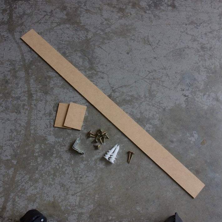 2x Stack with wall fixings for plaster